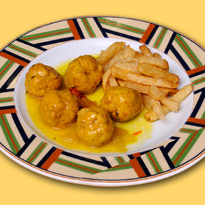 Albóndigas en salsa