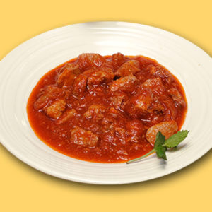 Guiso de carne con tomate