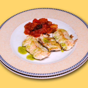 Rosada a la plancha