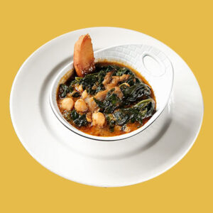 ESPINACAS CON GARBANZOS | BAR RESTAURANTE LOS CUEVAS