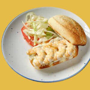 MONTADITO DE GAMBAS CON ALI-OLI | BAR RESTAURANTE LOS CUEVAS