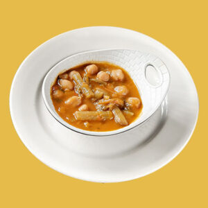 GARBANZOS CON TAGARNINAS | BAR RESTAURANTE LOS CUEVAS